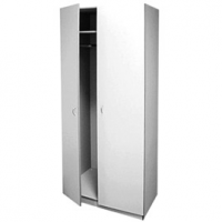Шкаф для одежды ШМО-МСК МД-501.01 Размеры 860 х560х1800 мм (двухстворчатый, 2 отделения, ЛДСП)белый