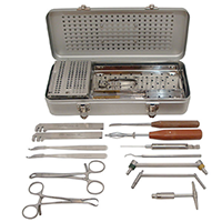 Набор инструментов хирургических операционный большой НИОБ-"МТ" исполнение "набор хирургический операционный малый"