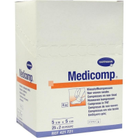 MEDICOMP steril - Салфетки (стерильные): 5 х 5 см; 25 х 2 шт.