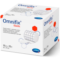OMNIFIX elastic - Гипоаллергенный из неткан. матер. /белый/: 10м х 10см.