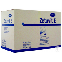 ZETUVIT E steril - (стерильные): 10 х 10 см; 25шт.  