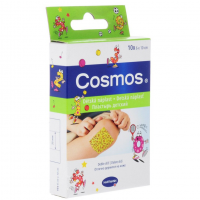COSMOS kids - Пластырь - пластинки для детей (с рисунком), 20 шт., 2 размера.